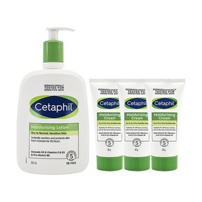 [Cetaphil] 세타필 모이스춰 라이징 로션 대용량 591ml+크림 50g 3개, 591ml