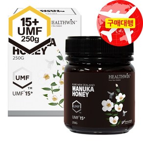 뉴질랜드 헬스윈 마누카꿀 UMF15, 250g, 1개