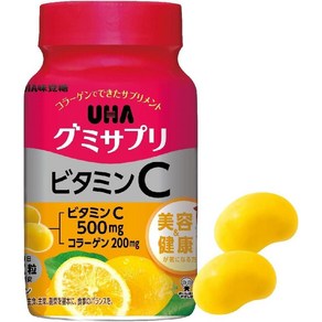 UHA 비타민C 500mg 구미 젤리 3개 총 3개월분, 60정