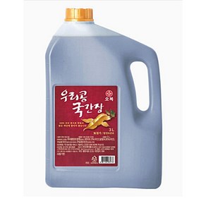 오복 우리콩국간장 5L 15L 국산콩 100% 양조간장 국간장 집간장, 1개