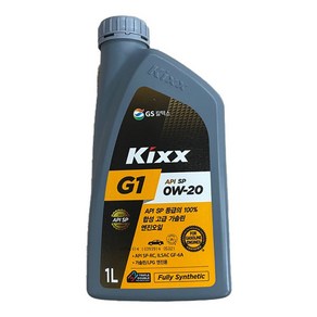 KIXX G1 0W20 SP 1L 가솔린 엔진오일, 1개