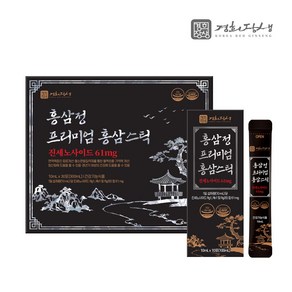 경희장생 홍삼정 프리미엄 홍삼스틱 진세노사이드 61mg 선물세트, 300ml, 1세트