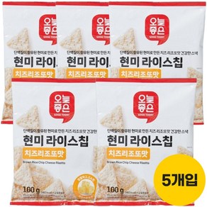 오늘좋은 현미라이스칩 치즈리조또맛 기획 100g