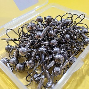 [라이트피싱] 대용량 루어 웜 지그헤드 덕용 벌크 쏘가리 꺽지 우럭 배스 광어 바늘, 6호, 1개