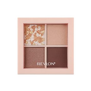 Revlon Dazzle 레브론 아이섀도 쿼드 003 일본 정품, 1개, 유약 브라운 (001)