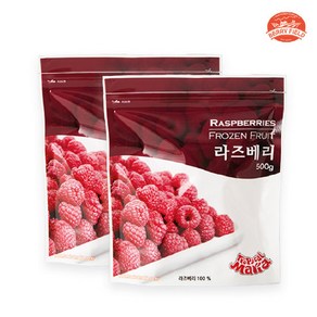 냉동 라즈베리 칠레산 500g X 2개 베리필드샵