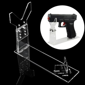 아크릴 권총 스텐드 권총전시대 Acrylic Pistol Stand Pistol Holder Handgun Display