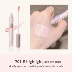 땀 방지 페이셜 브라이트닝 스테레오 섀도우 펜 핏 베이스 메이크업 하이 퀄리티 미용 제품 컨투어 수정, 3. Style A, 1개
