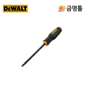 디월트 DWHT65003 십자드라이버 PH3 150mm 마그네틱 팁(자석) 블랙크롬도금 S2 스틸바, 1개