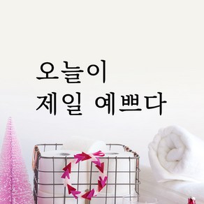 루리앤메리 따뜻한 말 한마디 022# 오늘이 제일 예쁘다 레터링 스티커