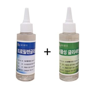 생활IN 식물성 글리세린 130g+프로필렌글리콜 100g 세트, 1개