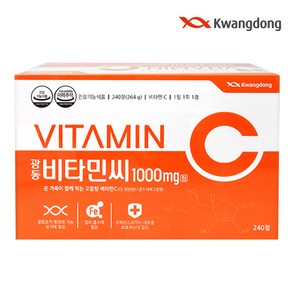 광동제약 비타민C 1000mg 8개월분, 240정, 1개