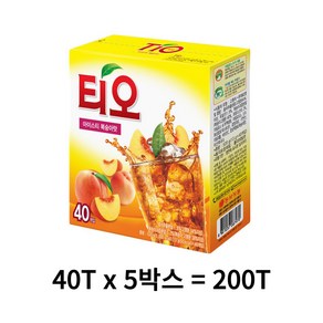 티오 아이스티 복숭아맛, 13g, 200개입, 1개