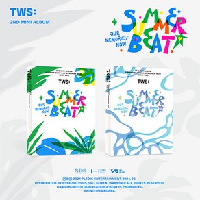 (2종세트)투어스 헤이헤이 2집 미니앨범TWS - SUMMER BEAT!, 2개set