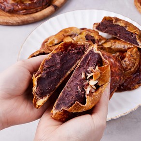 [부산맛집 아델라7]정성 가득 단팥 페스츄리 단팥빵 해운대 동백빵, 140g, 6개