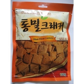 국산 영양 간식 과자 통밀 크래커, 1개, 150g