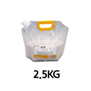 [공방상점] 도예 투명유 전기가마용 도자기유약 경덕진 생산 안료배합 고급 투명유, 2.5kg( 1봉)