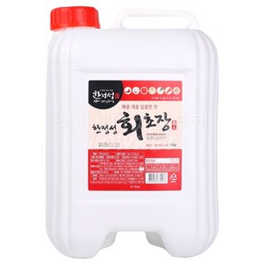 한정성 회초장 초고추장 회 횟집 업소용 대용량 식당용 13kg, 1개