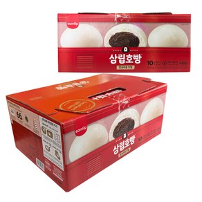 삼립 호빵 단팥호빵 380g(4입) 3개, 1세트, 900g