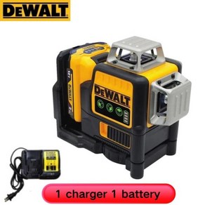 디월트배터리 호환 2024 Dewalt DW089LG 12 라인 3 면 360 도 수직 12V 리튬 배터리 레이저 레벨 야외 수평 녹색 계량기