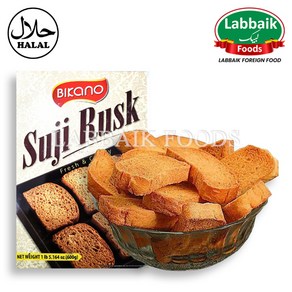 BIKANO Suji Rusk 600g 수지 러스크 (과자), 1개