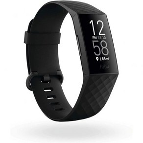 Fitbit 핏빗 차지 4 블랙 고급 피트니스 트래커