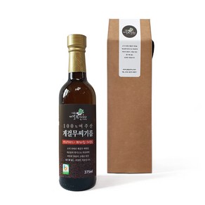 [여주게걸무] 게걸무씨앗기름 375ml MBN 천기누설 출연, 1개