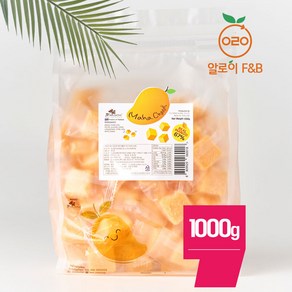 망고 퓨레 마하차녹 생 망고 젤리 1000g, 1kg, 1개