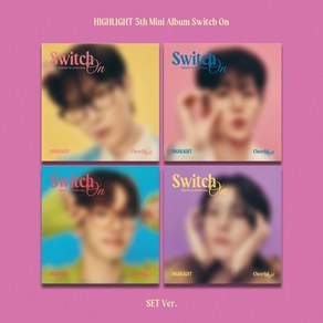 [CD] 하이라이트 (HIGHLIGHT) - 미니앨범 5집 : Switch On [Digipack ve.][4종 중 1종 랜덤 발송]