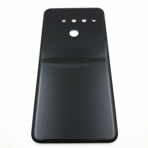 LG V50 ThinQ 5G LM-V500N V500 용 유리 배터리 커버 도어 후면 하우징 수리 부품, [03] Five Holes Black, 1개