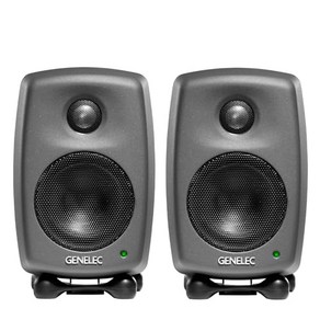 GENELEC 8010AP gey 2 컴팩트 레퍼런스 모니터 스피커 그레이 [쌍 개] 북유럽