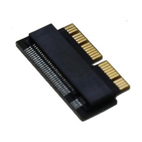 Sintech NGFF M.2 nVME SSD 어댑터 카드 맥북 에어2013-2016년 및 맥북 프로2013-2015년 후반용블랙, 1) 1 - 블랙, 1개