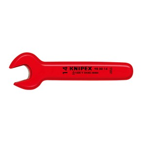 크니펙스 스패너 절연 단구 98-00-08 크니팩스 KNIPEX SB, 1개