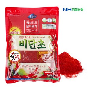 영월농협 동강마루 청결 고춧가루 비단초 500g, 1세트