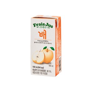 일화 프레주 드링크 배 190mlx24팩x2박스, 48개, 190ml