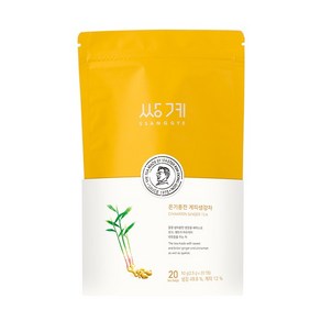 쌍계명차 파우치 온기충전 계피생강차 티백, 2.5g, 20개입, 2개