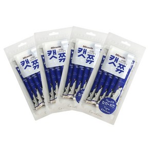 Miacle 캣쮸 고양이 간식 65g, 참치 + 치킨 혼합맛, 13g, 4개, 참치 + 치킨 혼합맛