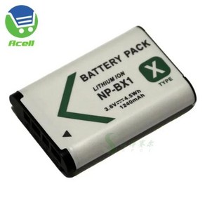 소니 RX1RII HDR-PJ410 PJ440 PJ270 CX440 카메라용 NP-BX1 배터리 또는 USB 충전기, 1개