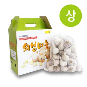 송이네농장 의성 햇마늘 2kg 선물추천, 1개, 상품 2kg (지름 3~3.5cm대략64~74개)