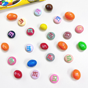 set 엠엔엠즈 초콜렛 M&M'S 마그넷 냉장고자석 귀여운 음식 푸드 마그네틱 소품 장식