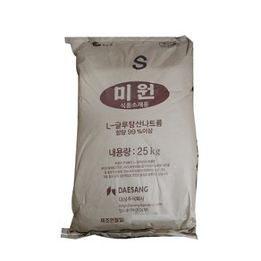 대상 S 미원25kg 1포 S 스몰업소용 식품제조용미원