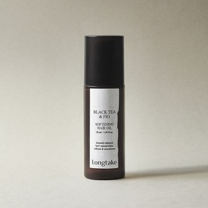 롱테이크 헤어오일 50ml 2종 [샌달우드/블랙티앤피그] 택1, 블랙티앤피그 소프트닝, 1개