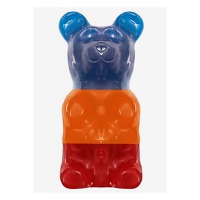 GIANT GUMMY BEARS 대왕곰젤리 대왕젤리 자이언트 구미 블루라즈베리 오렌지 체리 맛 2.2kg, 1개