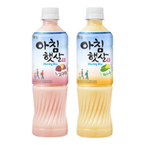 아침햇살 고구마 + 옥수수 500ml 각6입 총12입