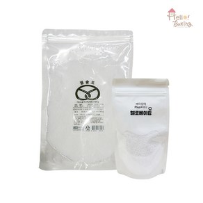 헬로베이킹 펄솔트 500g (굵은 소금 시오 빵 프레첼 토핑 데코 제과제빵재료), 1개