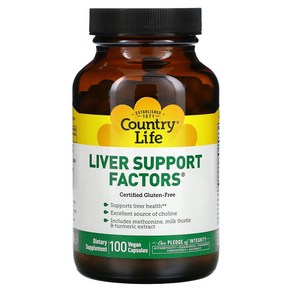 County Life Live Suppot Factos 100 Vegan Capsules, 1개, 100정