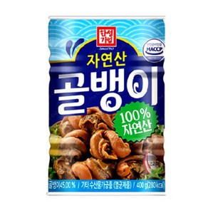 한성 자연산 골뱅이 400, 400g, 48개