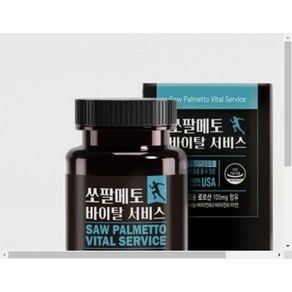 순수 동신헬스케어 쏘팔메토 바이탈서비스 전립선 케어 1000mg 60캡슐, 1개