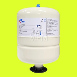 KMP 압력팽창탱크 KET20L KET-20L 10ba 20리터 질소탱크 압력탱크 질소압력탱크 팽창탱크 펌프탱크, 1개