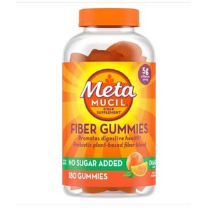 [미국]Metamucil Fiber Gummies 180 Gummies/ 메타무실 식이섬유 파이버 구미180정